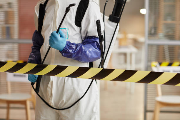 Professional Blood Cleanup technician working in Cedar Knolls, NJ